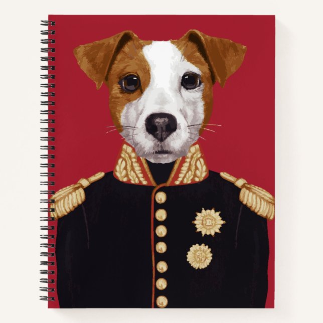 Cuaderno Capitán Jack Russell (Anverso)