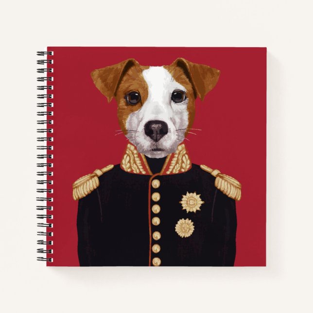 Cuaderno Capitán Jack Russell (Anverso)