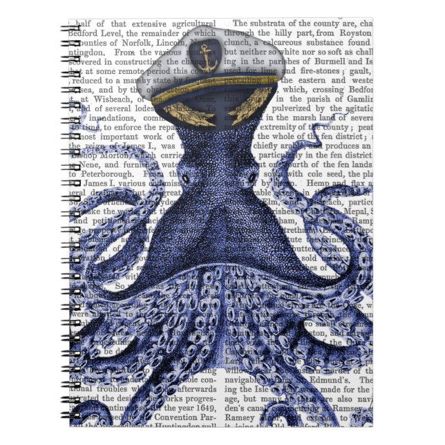 Cuaderno Capitán Octopus (Frente)