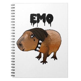 Cuaderno Capivara Emo Caderno