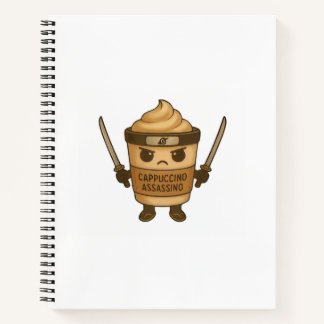 Cuaderno Cappuccino Assassino Italian