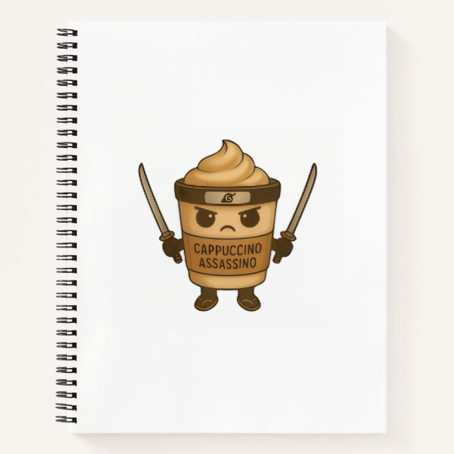 Cuaderno Cappuccino Assassino Italian (Anverso)