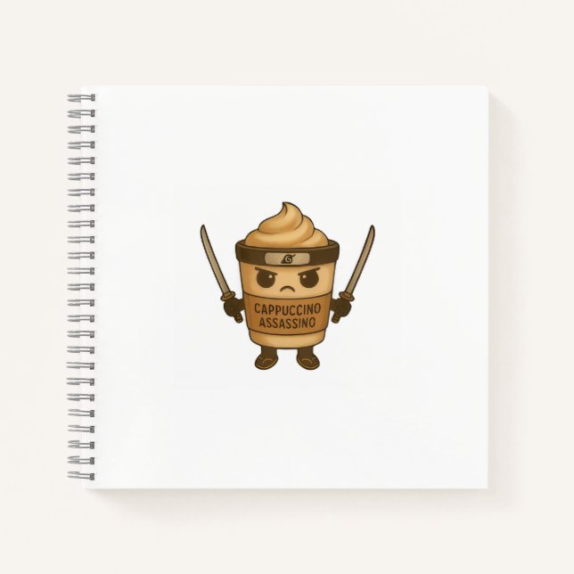 Cuaderno Cappuccino Assassino Italian (Anverso)