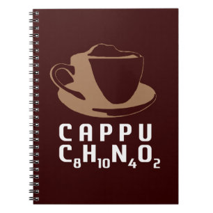 Cuaderno Cappuccino químico