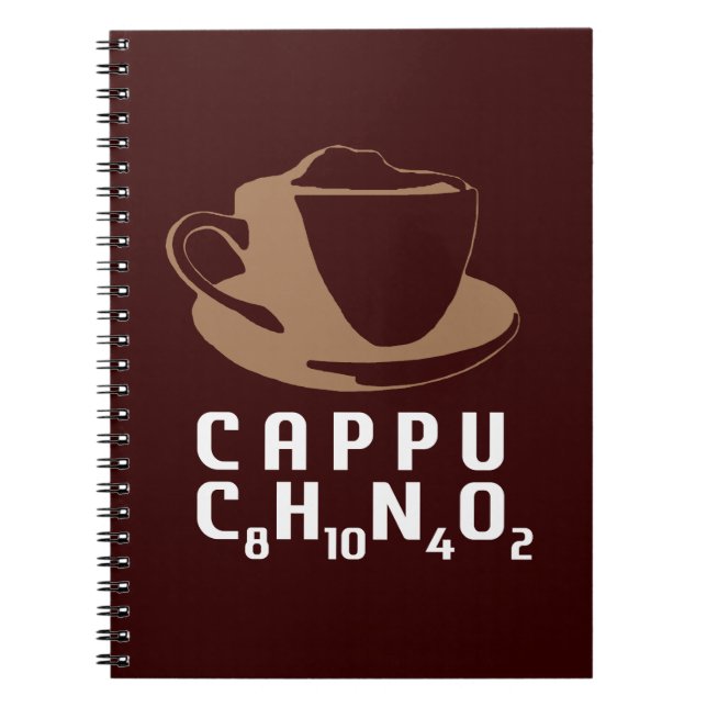 Cuaderno Cappuccino químico (Frente)