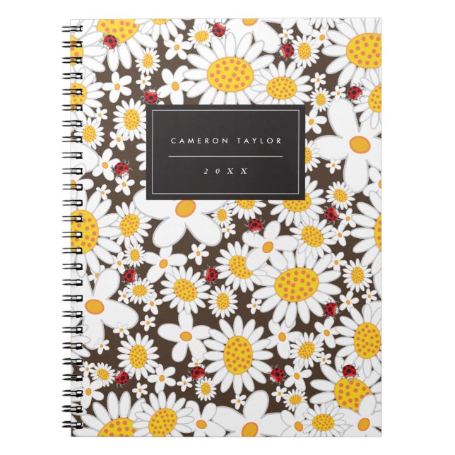 Cuaderno caprichoso de la flor de las mariquitas (Frente)