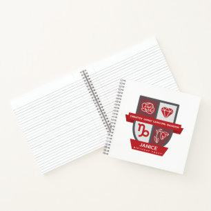 Cuaderno Capricorn Birthday Crest™ para el 1-19 de enero