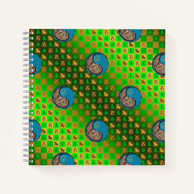 Cuaderno Capricornio & Cabra de Agua (Anverso)