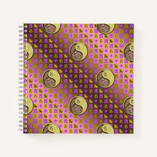 Cuaderno Capricornio & Gallo de Metal