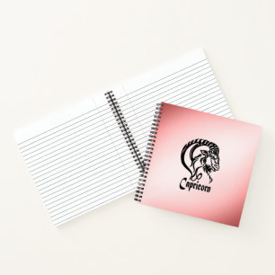 Cuaderno Capricornio la Cabra de Mar Zodiaco