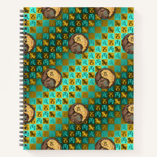 Cuaderno Capricornio & Perro de Fuego
