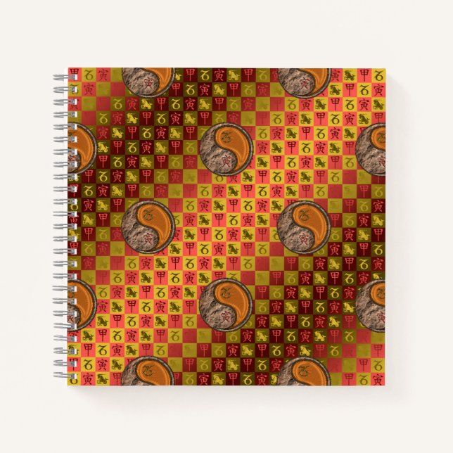 Cuaderno Capricornio & Tigre de Madera (Anverso)