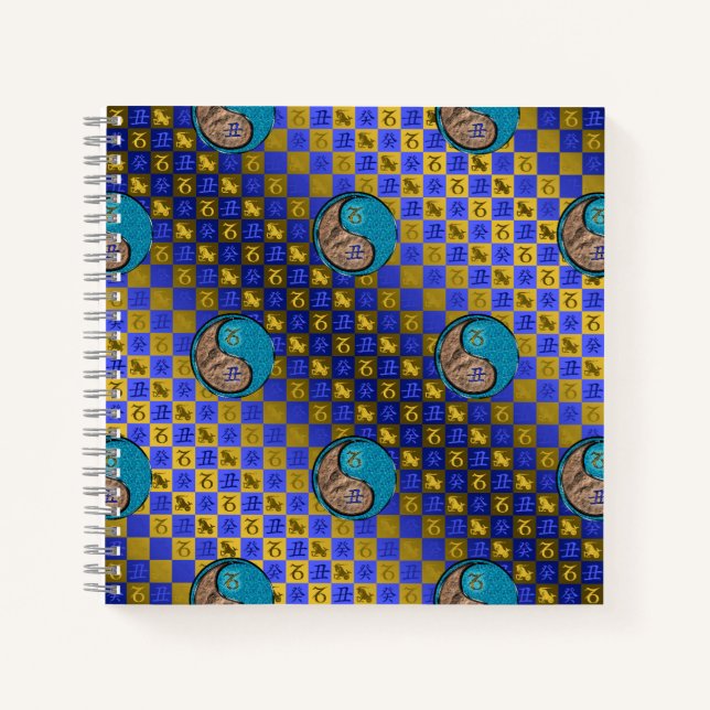 Cuaderno Capricornio y Buey de Agua (Anverso)