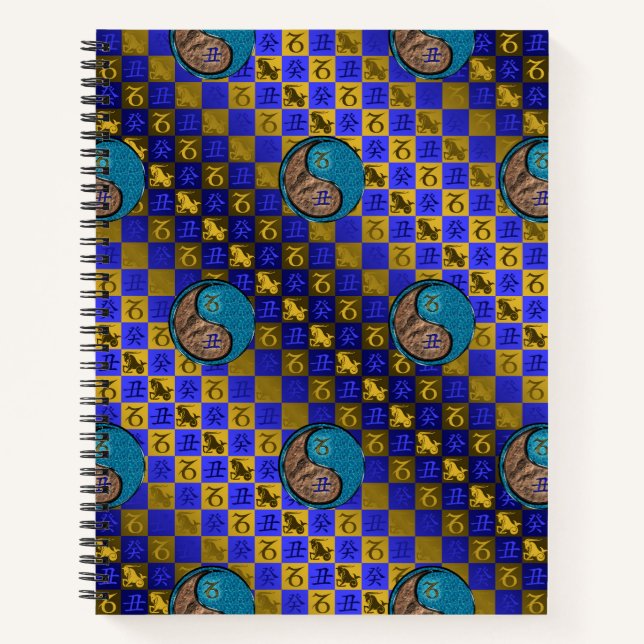 Cuaderno Capricornio y Buey de Agua (Anverso)