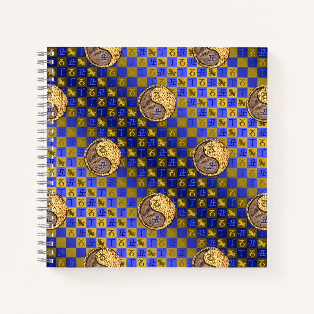 Cuaderno Capricornio y Buey de Fuego (Anverso)