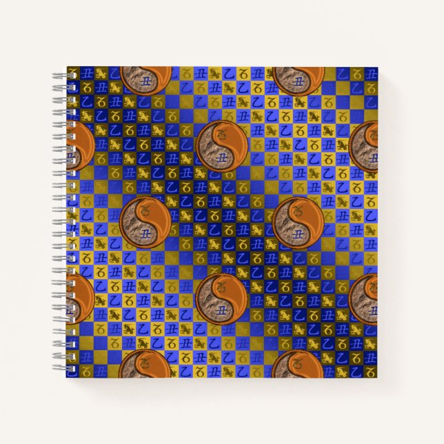 Cuaderno Capricornio y Buey de Madera (Anverso)