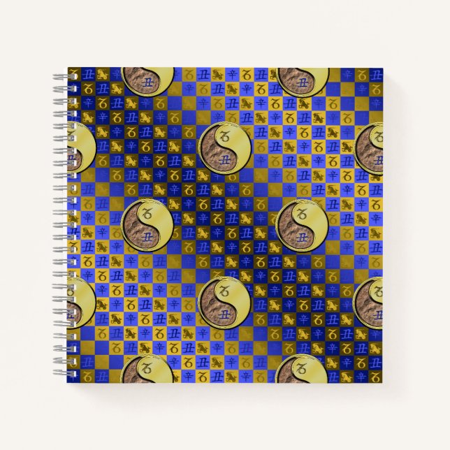 Cuaderno Capricornio y Buey de Metal (Anverso)