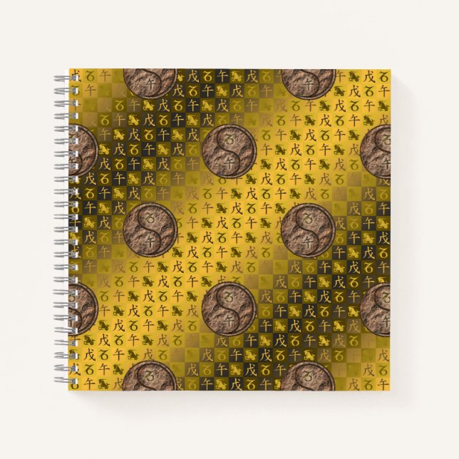 Cuaderno Capricornio y Caballo de Tierra (Anverso)
