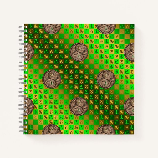 Cuaderno Capricornio y Cabra de la Tierra (Anverso)