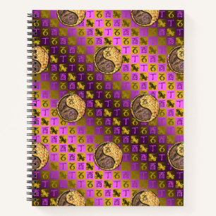Cuaderno Capricornio y Gallo de Fuego