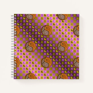 Cuaderno Capricornio y Gallo de Madera