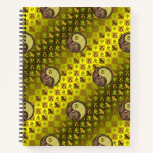 Cuaderno Capricornio y Mono de Metal
