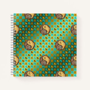 Cuaderno Capricornio y Perro de Fuego