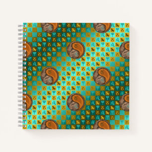 Cuaderno Capricornio y Perro de Madera