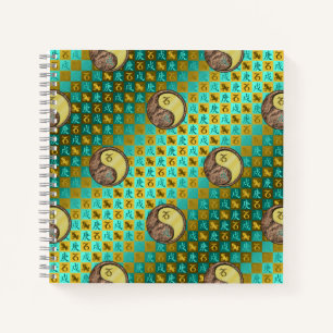Cuaderno Capricornio y Perro de Metal