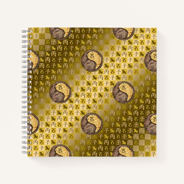 Cuaderno Capricornio y Rata de Fuego (Anverso)
