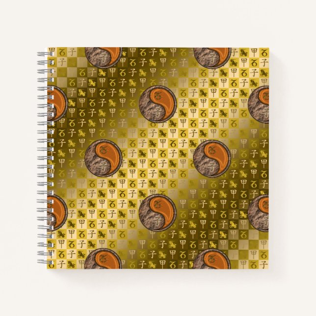 Cuaderno Capricornio y Rata de Madera (Anverso)