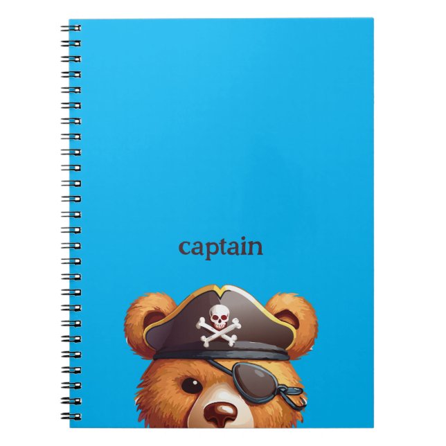 Cuaderno Captain Bear (Frente)