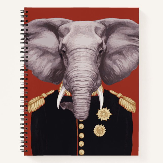 Cuaderno Captain Elephant (Anverso)