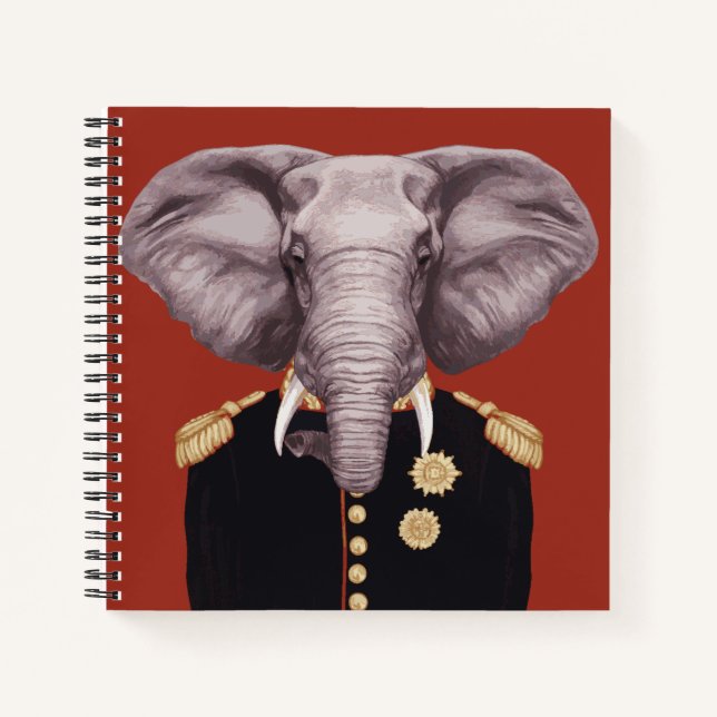 Cuaderno Captain Elephant (Anverso)