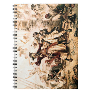 Cuaderno Captura, barba negra pirata, venganza de la reina