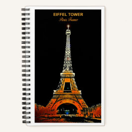 Cuaderno Captura tus Recuerdos: Viajes en la Torre Eiffel