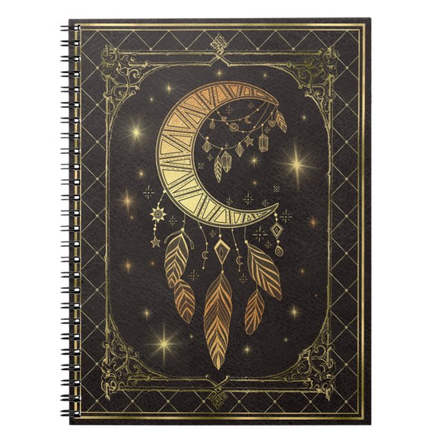 Cuaderno Capturador de sueños lunares (Frente)