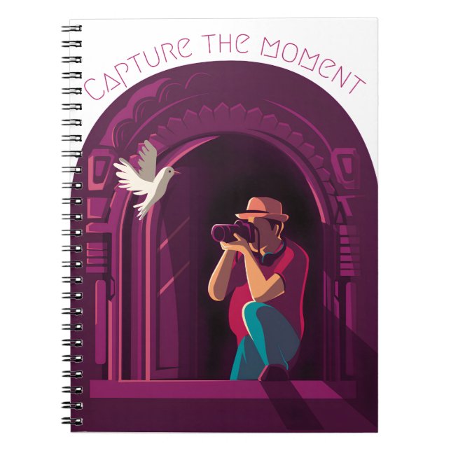 Cuaderno Capturar el momento (Frente)