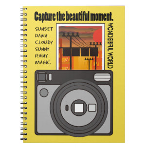 Cuaderno Capture el momento hermoso