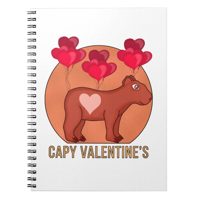Cuaderno Capy Valentine (Frente)
