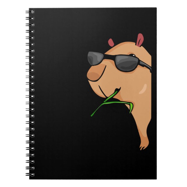 Cuaderno Capybara Lover Mujeres Capibara Gigante Hombres Ca (Frente)