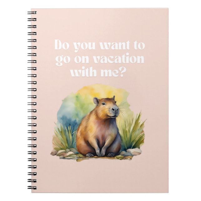 CUADERNO CAPYBARA NOTEBOOK-3 (Frente)