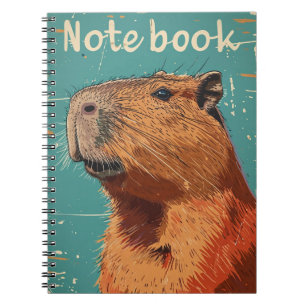 Cuaderno Capybara Vintage