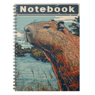 Cuaderno Capybara Vintage