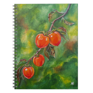 Cuaderno Caquis en la Niebla de Octubre por Alfred Fox