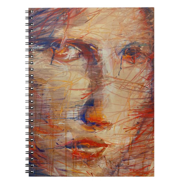 Cuaderno Cara abstracta (Frente)