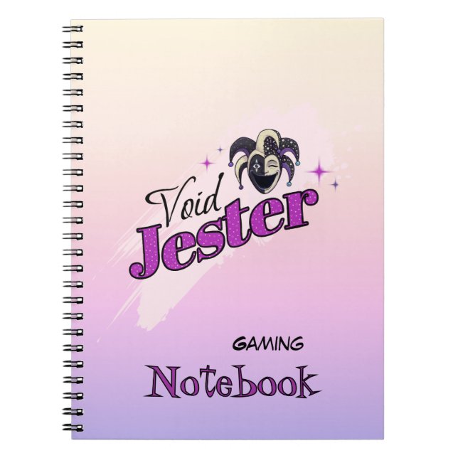 Cuaderno Cara de Bufón del Vacío (Frente)
