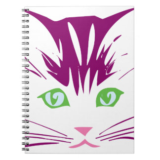 Cuaderno Cara de gato dulce Kawaii