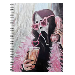 Cuaderno Cara de glamur: Una Lavadora Rosa y Bonito