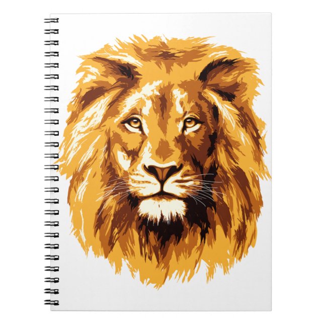 Cuaderno Cara de león (Frente)